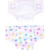 Tomaibaby Ropa de muñeca 2 pañales de muñeca ropa_1