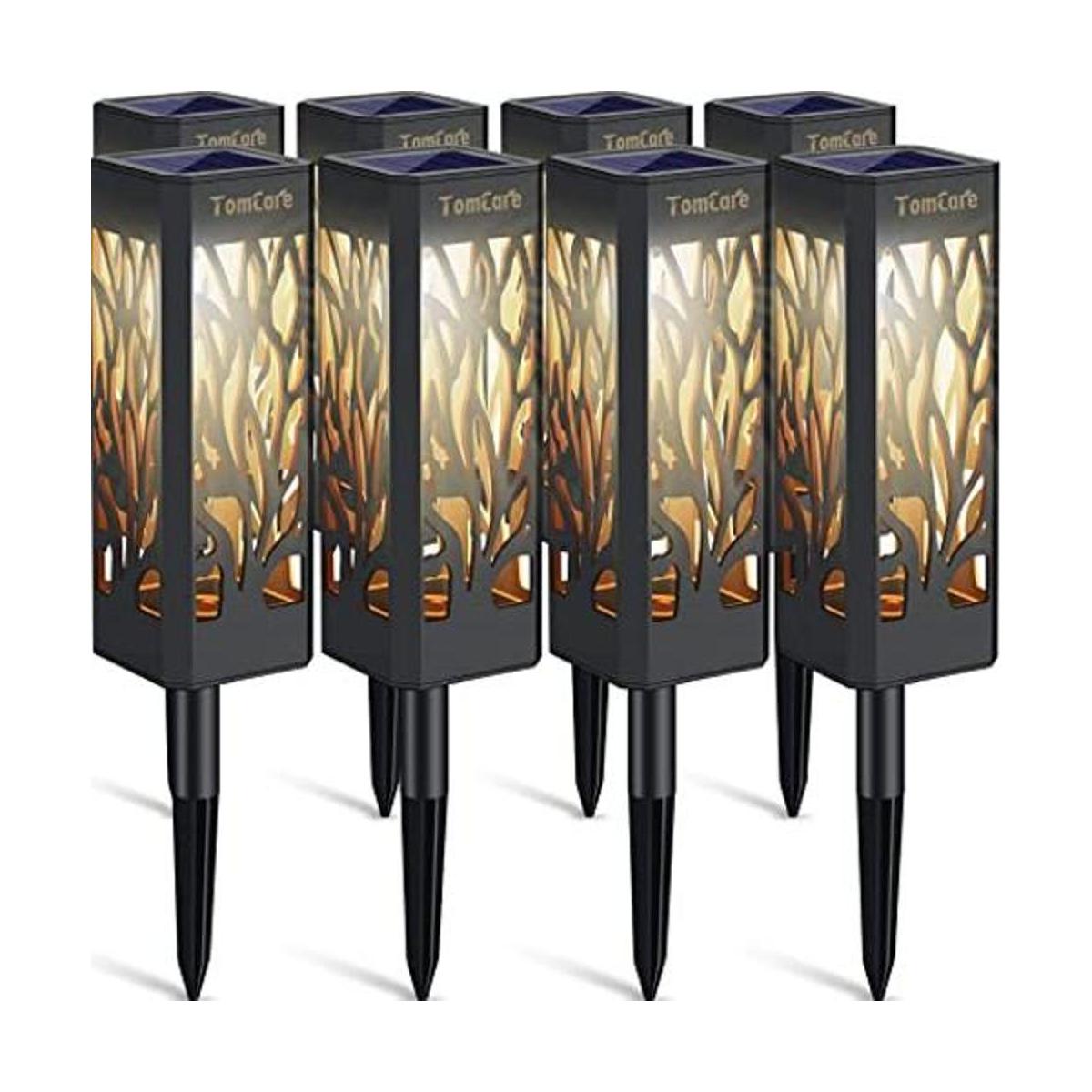 TomCare Luces solares para exteriores luces solares