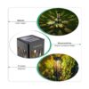 TomCare Luces solares para exteriores luces solares_2