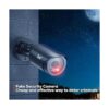 BNT Cámara de seguridad falsa ficticia con una luz LED_5