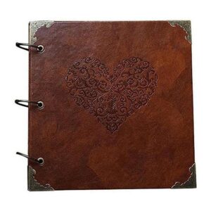 Toim Retro y Vintage en relieve en forma de corazón patrón