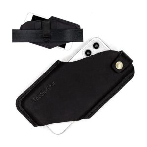 TobbinGear Funda de cuero para teléfono celular con clip_1