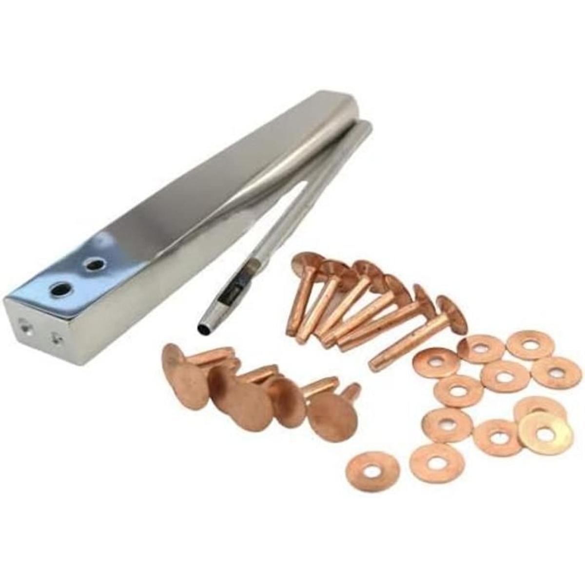 Towonder Remaches de cobre con setters a prueba de