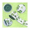 Tlswshsy 4 rollos de cinta con borde de trébol 2.5 24_2