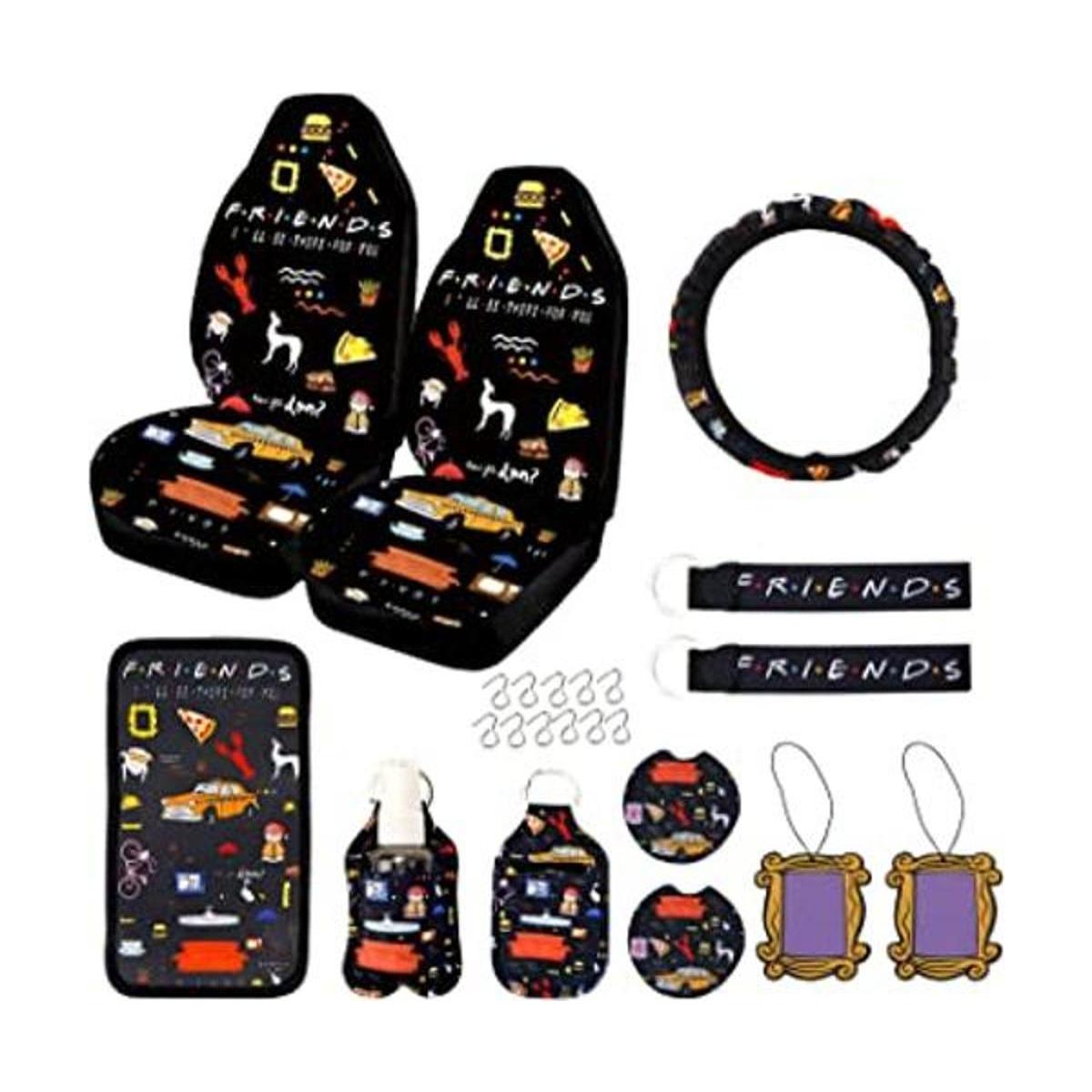 Juego de 12 accesorios de coche para amigos mercancía de