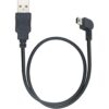 Mini adaptador USB de ángulo recto de 1.64 pies USB A