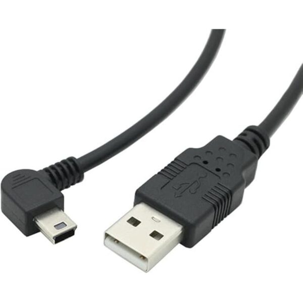 Mini adaptador USB de ángulo recto de 1.64 pies USB A