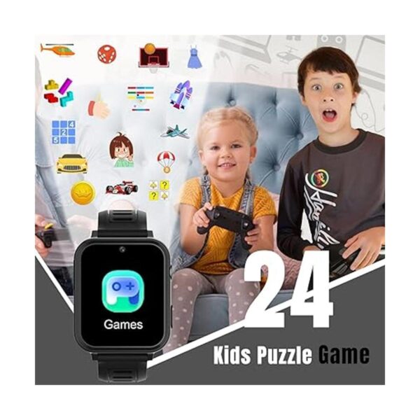 Reloj inteligente para niños de 6 a 12 años con 16 juegos_3