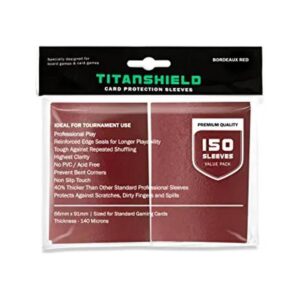 TitanShield 150 fundasrojo burdeos tamaño estándar para_1