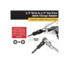 Titan Tools Adaptador de impacto de cambio rápido 12039