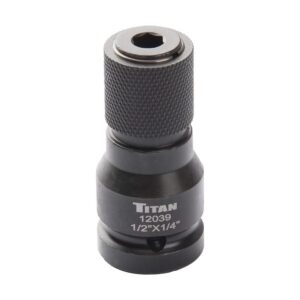 Titan Tools Adaptador de impacto de cambio rápido 12039
