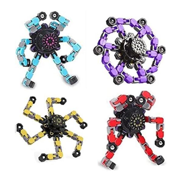 Tirdkid Paquete de 4 paquetes de 4 robot transformable de_1