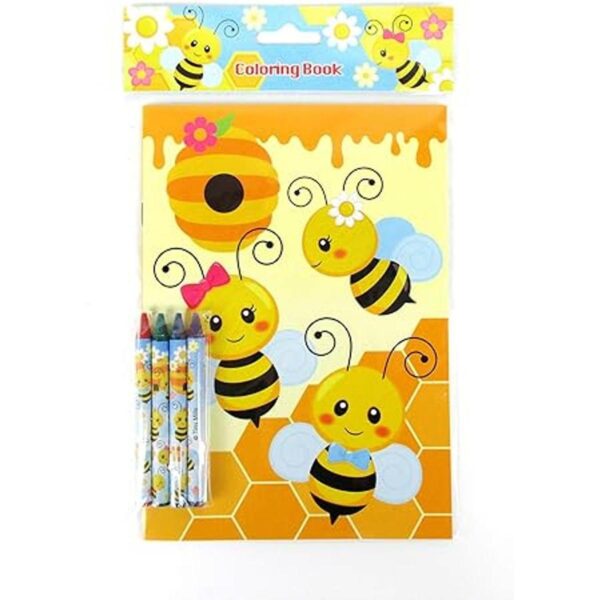 Bumble Bees Honeybees Juego de libros para colorear y_6