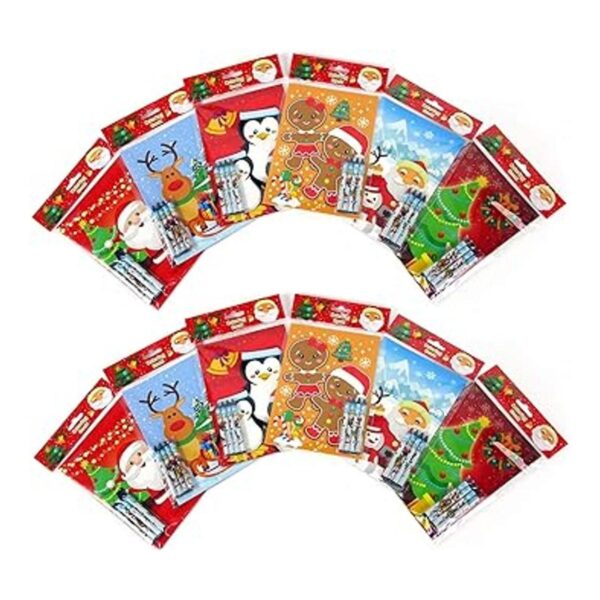 Juego de libros para colorear y lápices de rayón para_2