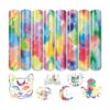 Tintnut TieDyeHtv Rainbow Iron On Vinyl8 hojas de vinilo_1