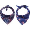 Tinsow 2 bandanas lavables para perros con bandera_1