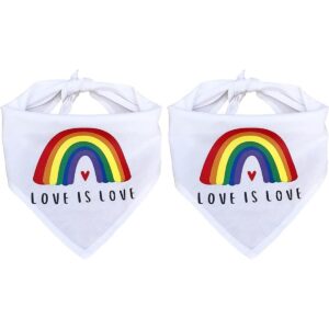 Tinsow 2 baberos transpirables Bandanas blancas con_1