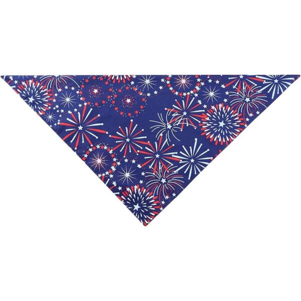 Tinsow 2 bandanas lavables para perros con bandera_3
