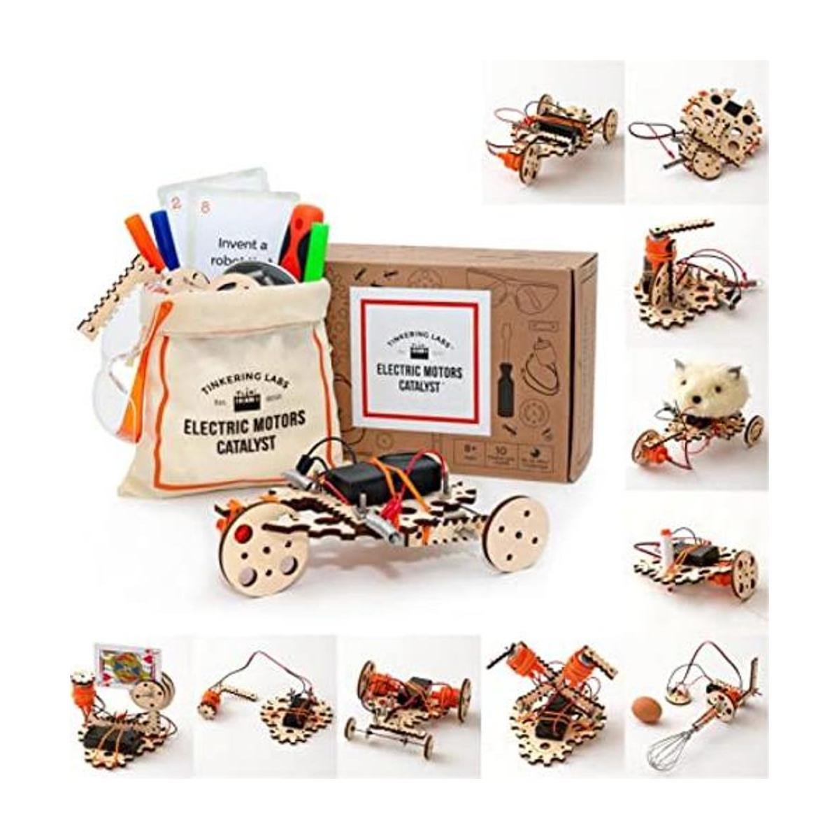Tinkering Labs Kit de catalizador de motores eléctricos