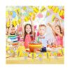 4 piezas de decoración de fiesta de sóftbol pancartas