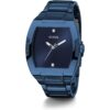 GUESS Trend Reloj casual Tonneau Diamond de 1.693 in para