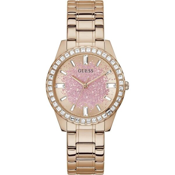 GUESS Ladies Sport Glitter Crystal 38mm Watch_1