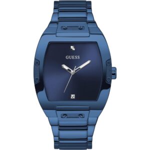 GUESS Trend Reloj casual Tonneau Diamond de 1.693 in para