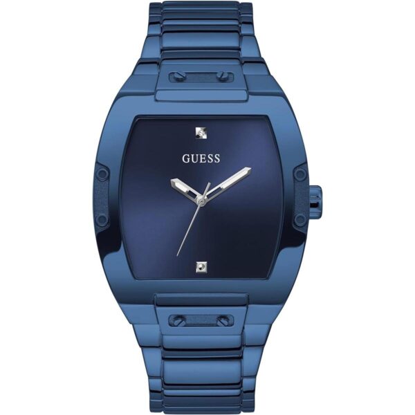 GUESS Trend Reloj casual Tonneau Diamond de 1.693 in para