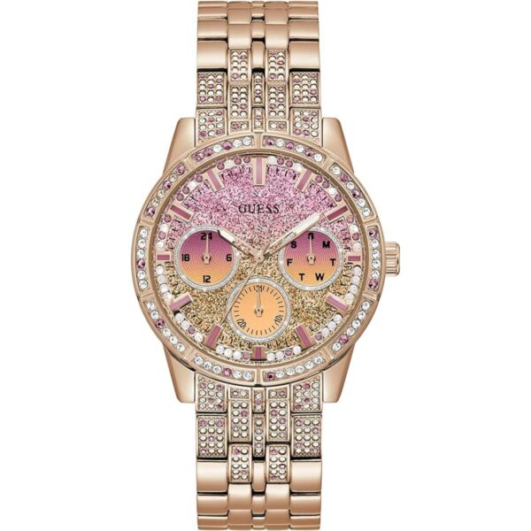 GUESS Ladies Sport Multifunction Duotone Crystal 40mm Watch_1