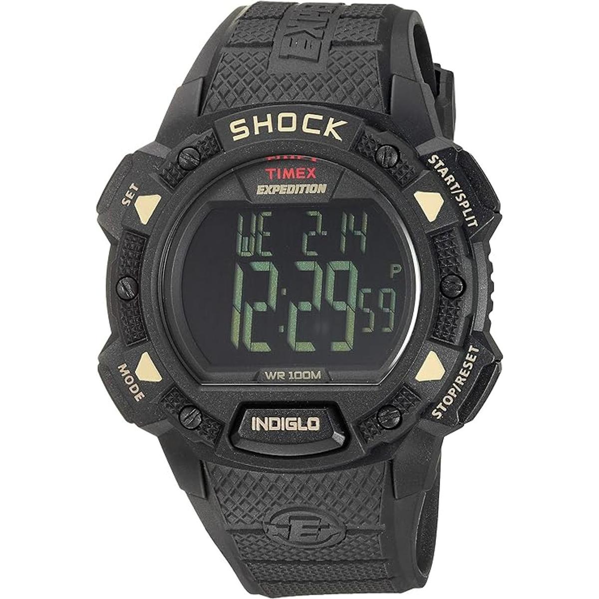 Timex reloj digital con correa de resina modelo