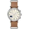 Timex Tribute Collegiate Weekender Chrono Correa de cuero_1