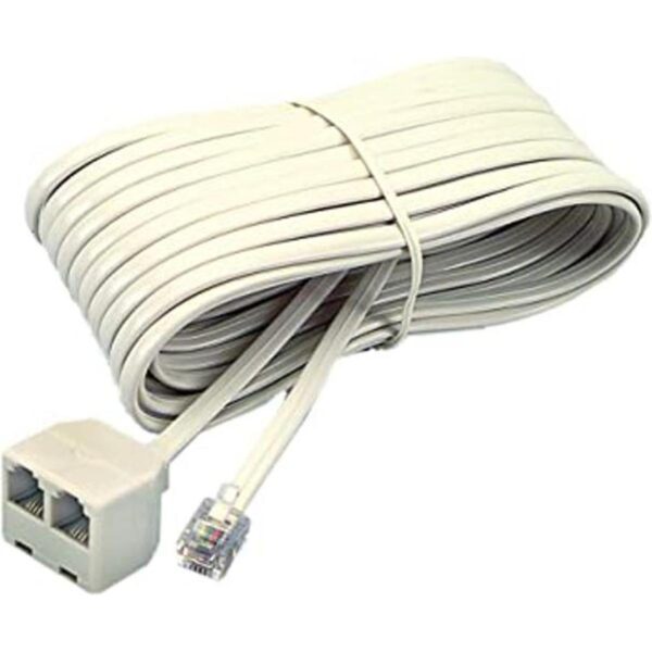 Softalk 04130 Conector dúplex con cable 25 pies color_1