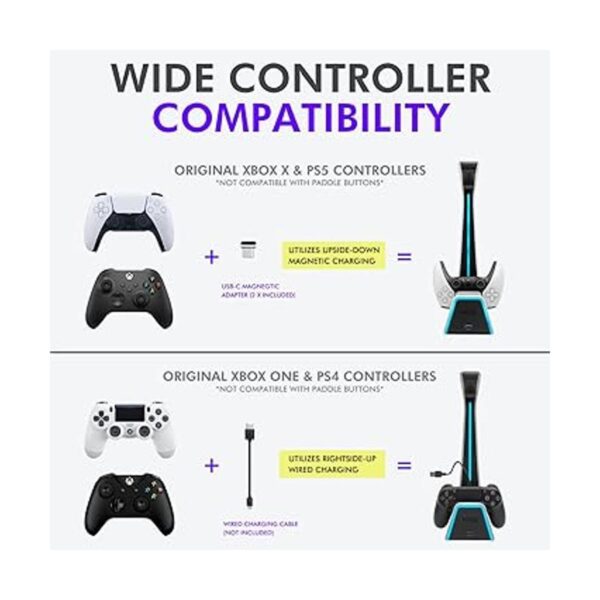 Tilted Nation Soporte para auriculares y controlador 3 en_2