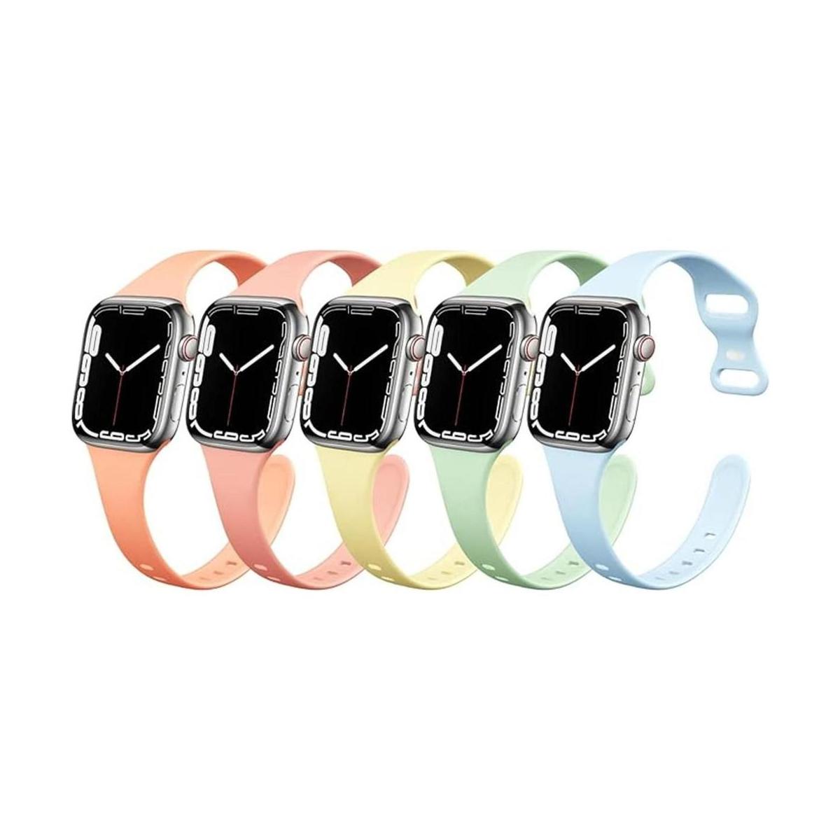 Tighesen Paquete de 5 correas deportivas compatibles con