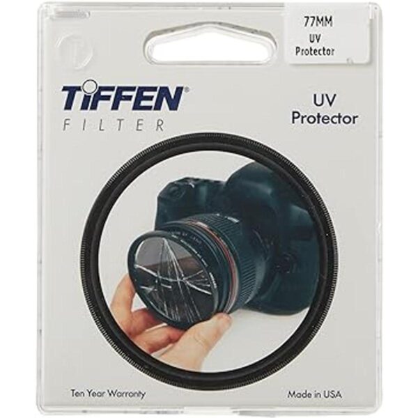 Tiffen Filtro de protección UV 77VP 77mm negro_2