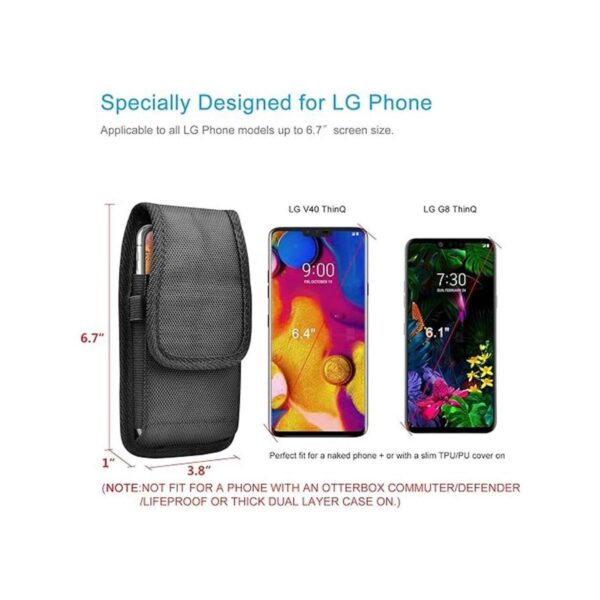 Tiflook Funda para teléfono LG Wing Velvet V60 V50 V40_2