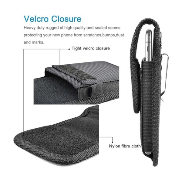 Tiflook Funda para cinturón con clip resistente de nailon_5