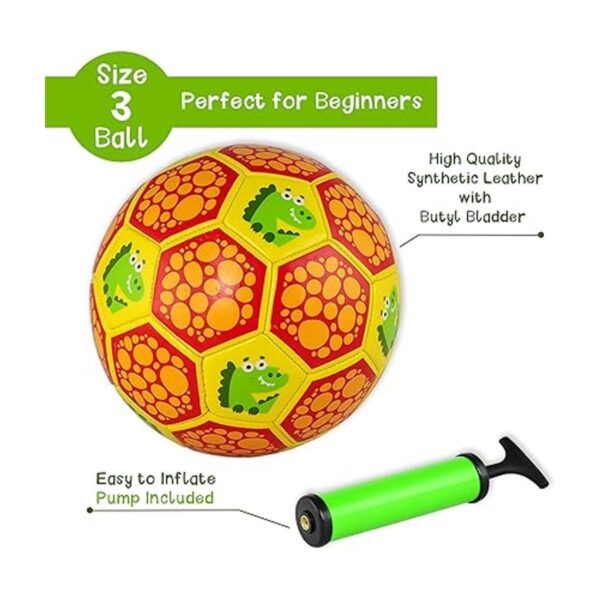 DinoMite Set de regalo de fútbol Lets Play Incluye_4