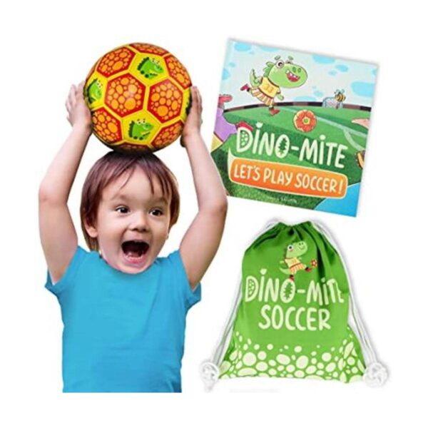 DinoMite Set de regalo de fútbol Lets Play Incluye_1