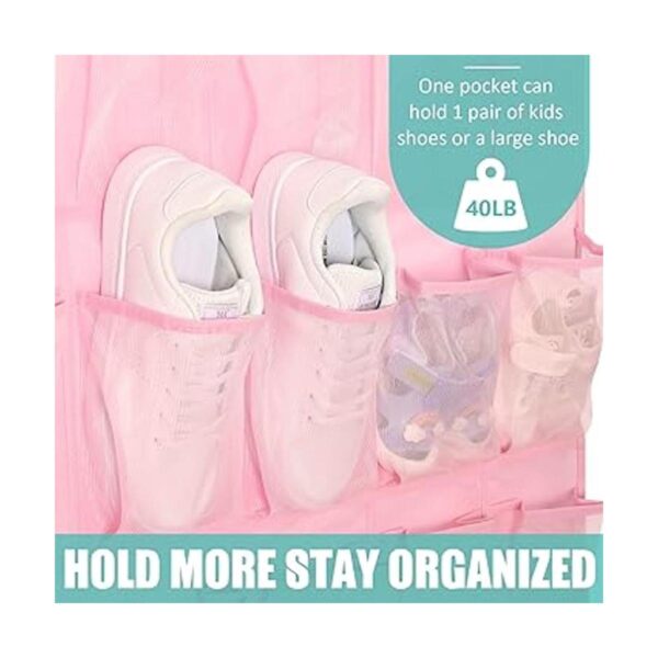 Organizadores de zapatos para colocar sobre la puerta