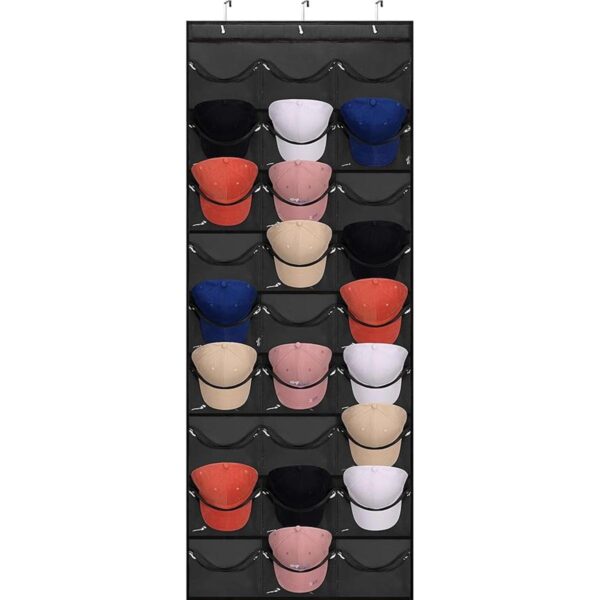 Perchero para gorras de béisbol 27 bolsillos organizador