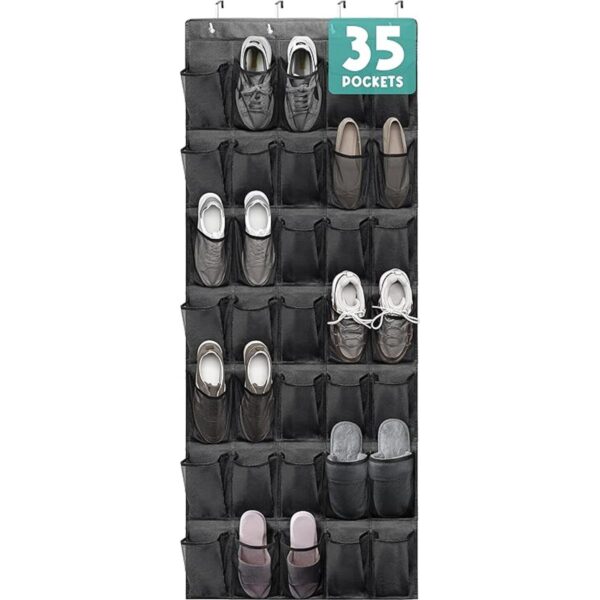 Organizadores de zapatos sobre la puerta 35 bolsillos de