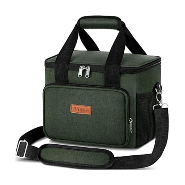Bolsa de almuerzo aislada para hombres y mujeres lonchera