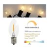 MYEMITTING Bombillas LED de repuesto C9 de Navidad de 0.6_4