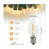 MYEMITTING Bombillas LED de repuesto C9 de Navidad de 0.6_2