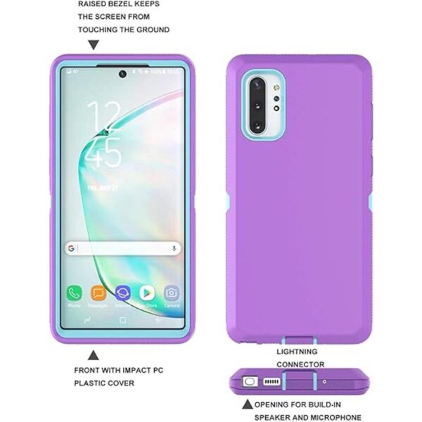 Thybx Funda para Samsung Galaxy Note 10 Plus protección_2