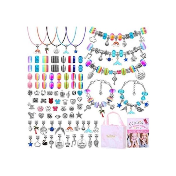 Thrilez Kit de fabricación de pulseras para niñas kit de
