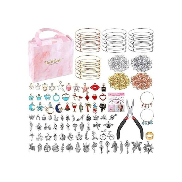 Thrilez Kit de fabricación de pulseras de 300 piezas kit_1