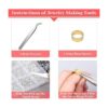 Thrilez Kit de fabricación de aretes hipoalergénicos kit