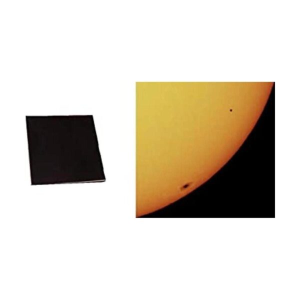 Hoja de filtro solar de 4 x 4 pulgadas para telescopios_1